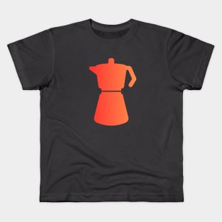 Moka Pot Design Kids T-Shirt